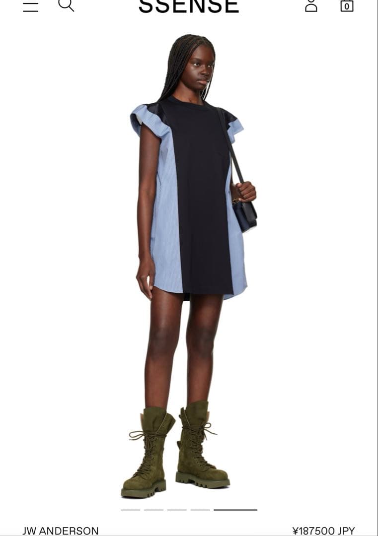 JW Anderson 25ss コンバットブーツ - メルカリ