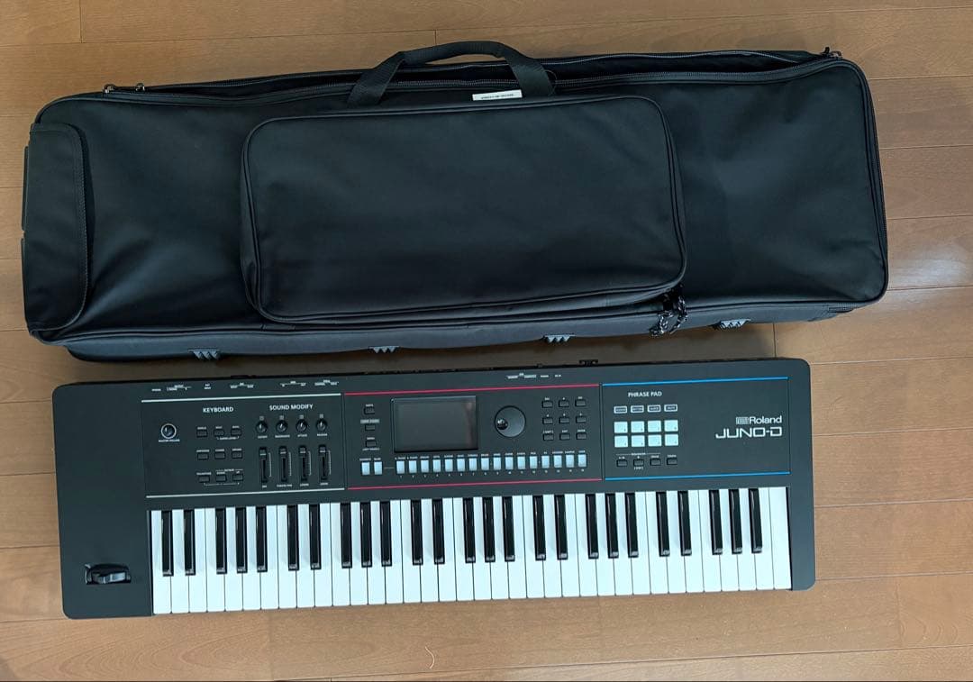 Roland JUNO-D6 ペダル・ヘッドホン・背負えるケース付き Amazon | Roland ローランド/JUNO-D6 [背負えるキーボードケース
