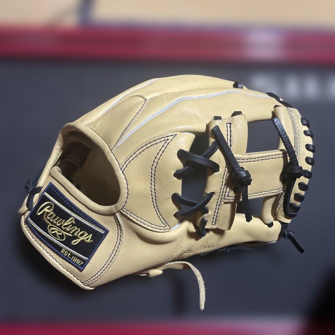 Rawlings HyperShell 軟式グローブ ベージュ HYPER TECH（ローリングス） ローリングス グローブ ユニセックス 大人