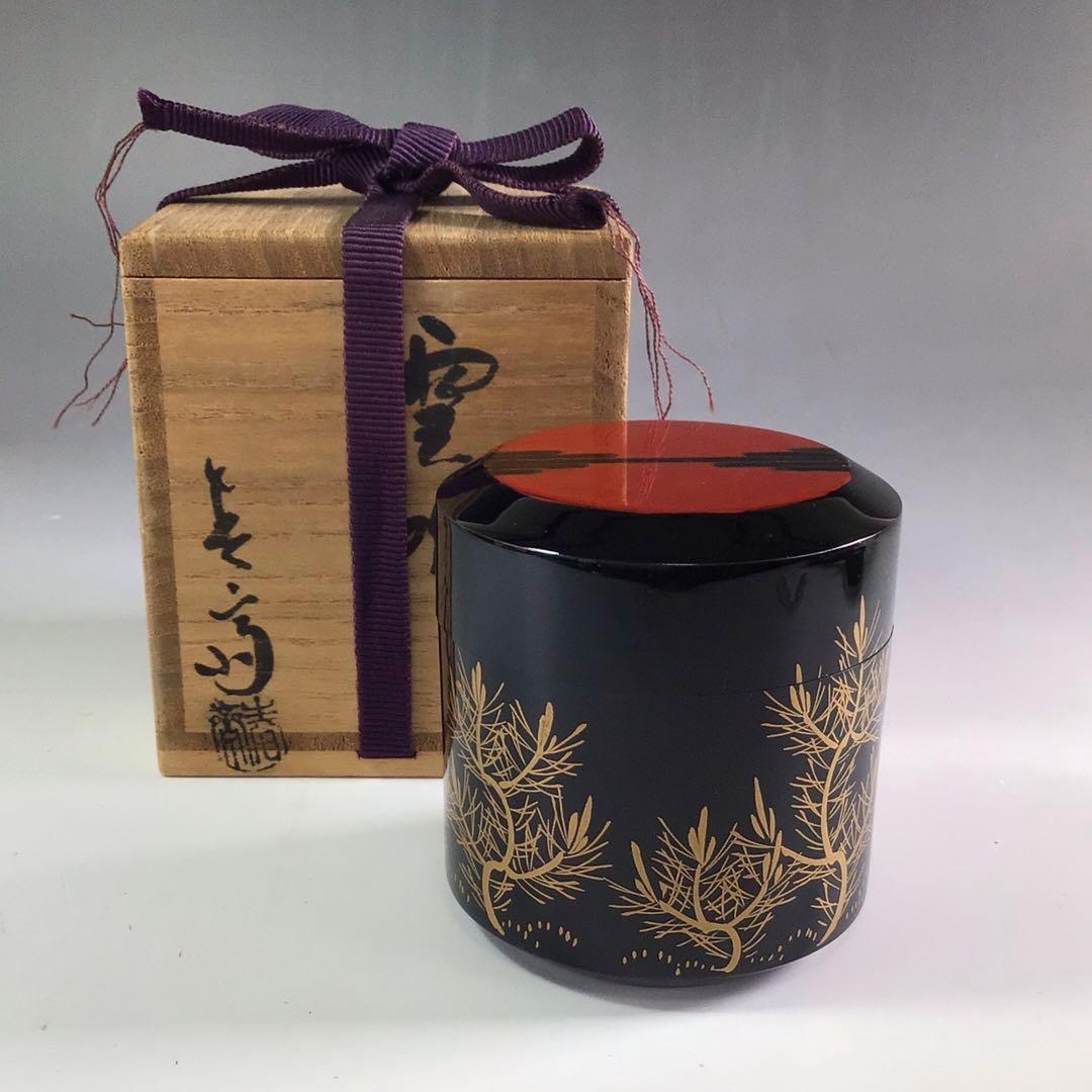 Ｒ３２９　棗　『前端春斎作』『草木蒔絵』『雪吹棗』　共箱　茶道具 2026年最新】茶道具 棗 雪吹の人気アイテム - メルカリ