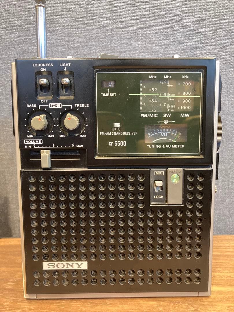 SONY スカイセンサー5500SONY ソニー スカイセンサー ICF-5500 FM SW