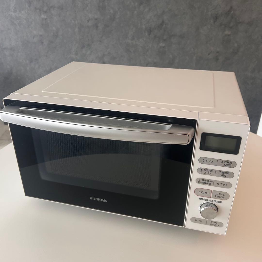 アイリスオーヤマ オーブンレンジ 2019年製 電子レンジ フラットテーブル IRIS OHYAMA（アイリスオーヤマ） 電子レンジ 18L フラット フラット