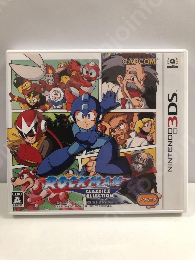 ロックマン クラシックス コレクション【中古美品・3DS日本版】 Amazon | ロックマン クラシックス コレクション - 3DS | ゲームソフト