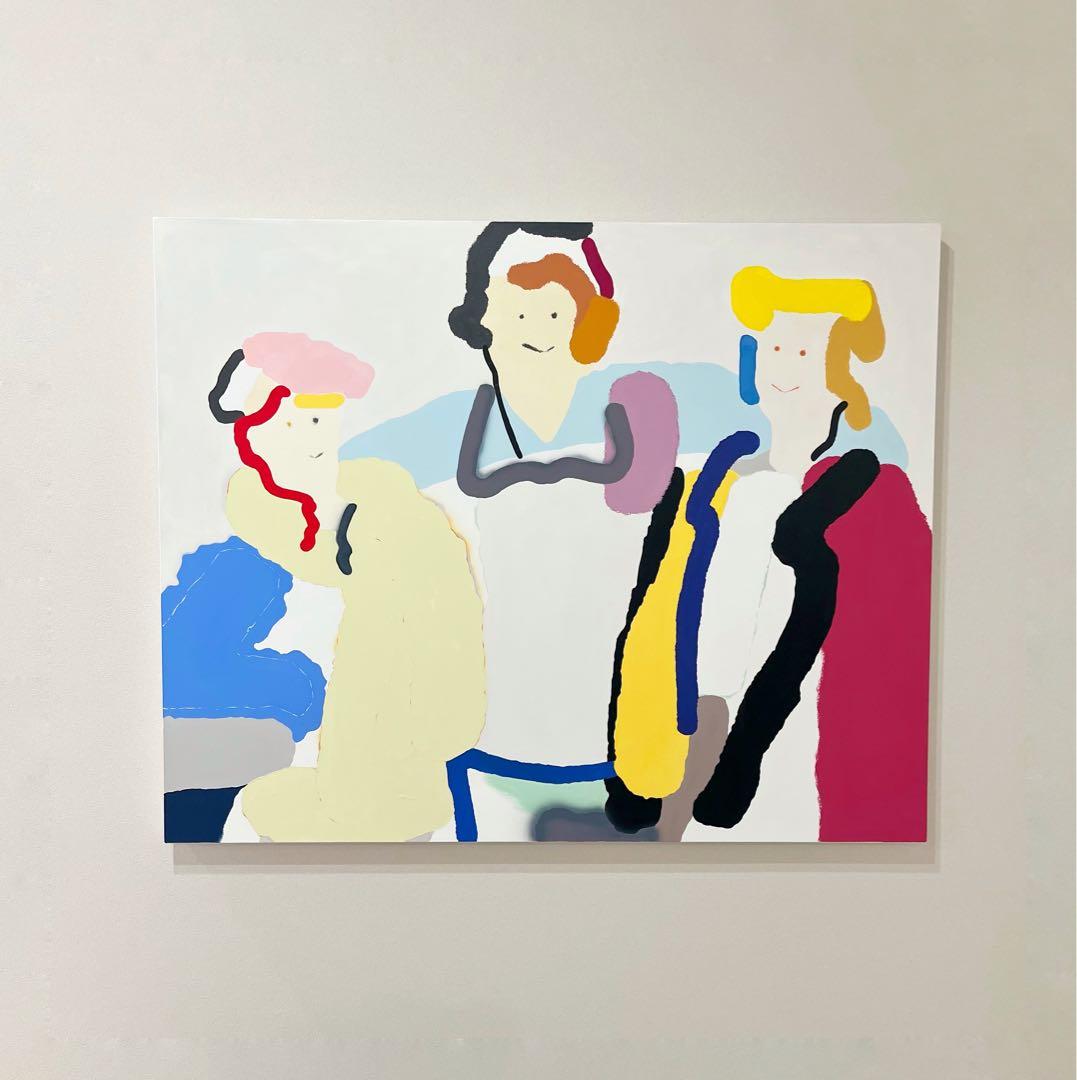 Kurry キャンバスアート「OK time」 (横100cm×縦80cm) Kurry キャンバスアート「OK time」 (横100cm×縦80cm)