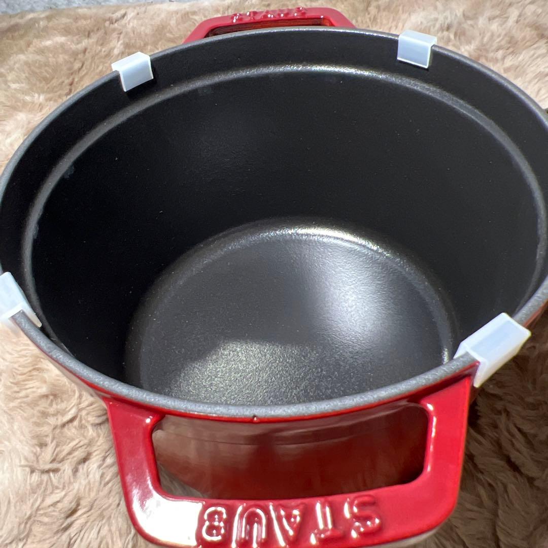 新品 ストウブ グランドココット ラウンド チェリー 20cm 1022857