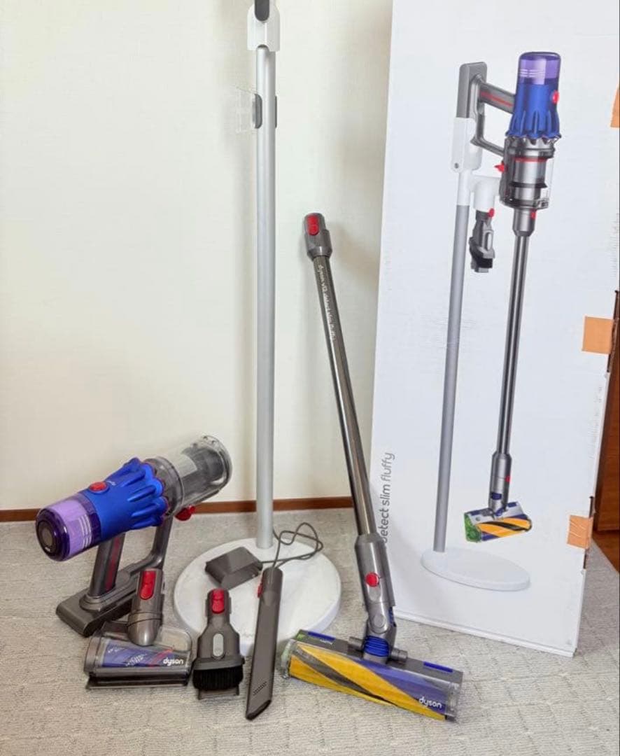【動作品】Dyson v12 detect slim fluffy ダイソン Dyson V12 Detect Slim Fluffy SV46 FF 価格比較 - 価格.com