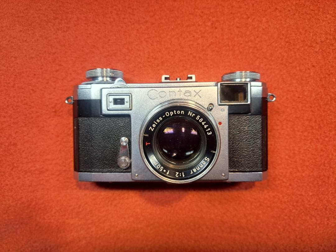 Contax IIa + Sonnar 50mm F2 T 簡易点検・整備済 Contax IIa + Sonnar 50mm f1.5 – FLASHBACK CAMERA