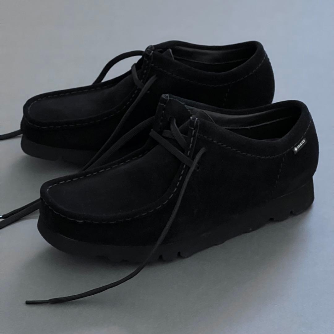 新品未使用 CLARKS WALLABEE GTX 41.5 Wallabee GTX Oakmoss Nubuck – Premier