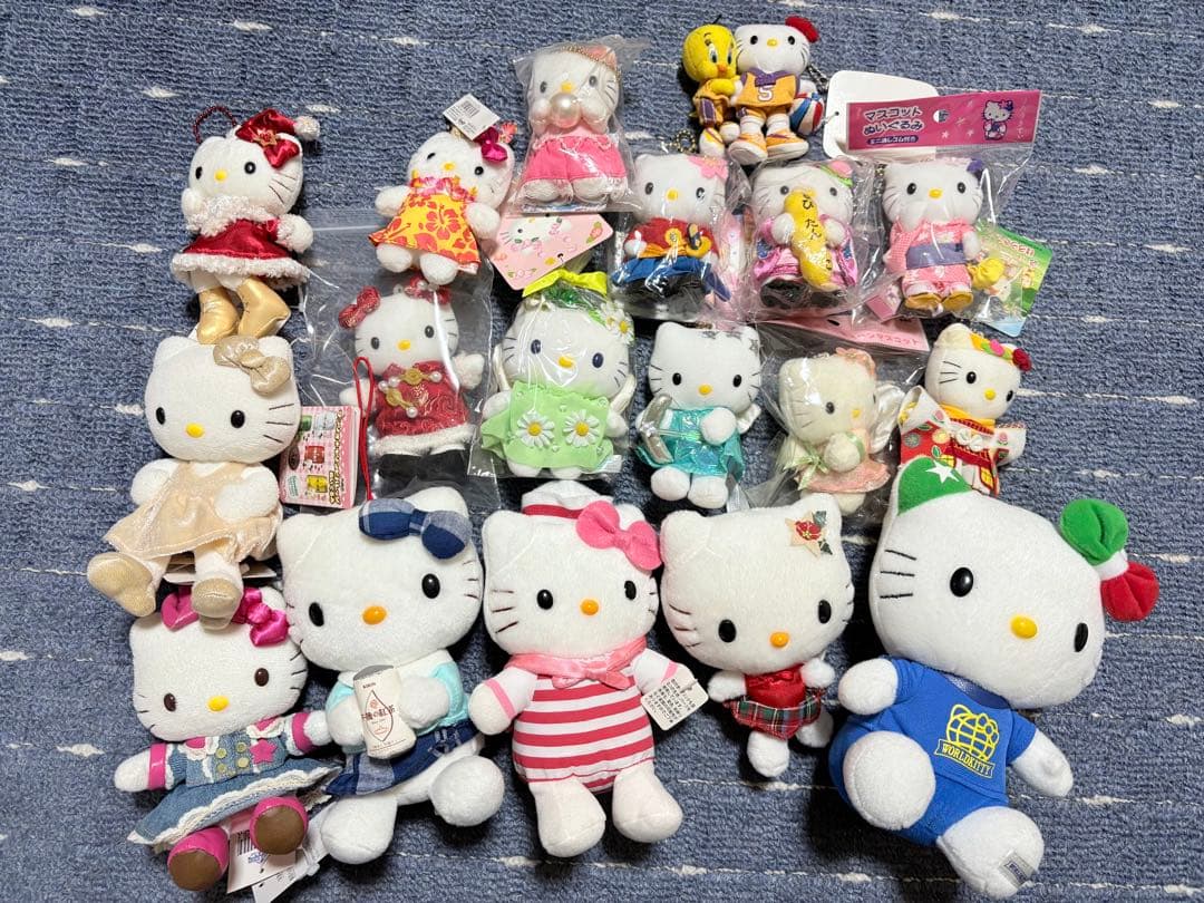 【 マスコット 〜 小さめぬいぐるみ 】ハローキティ 1215-217394-25.jpg