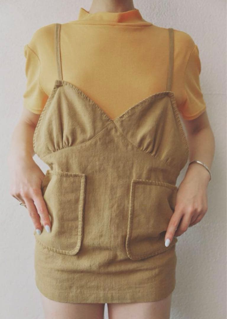 値下げ！　Papier パピエ　2025 ss エプロン　apron 562710.jpg?v=1737422269