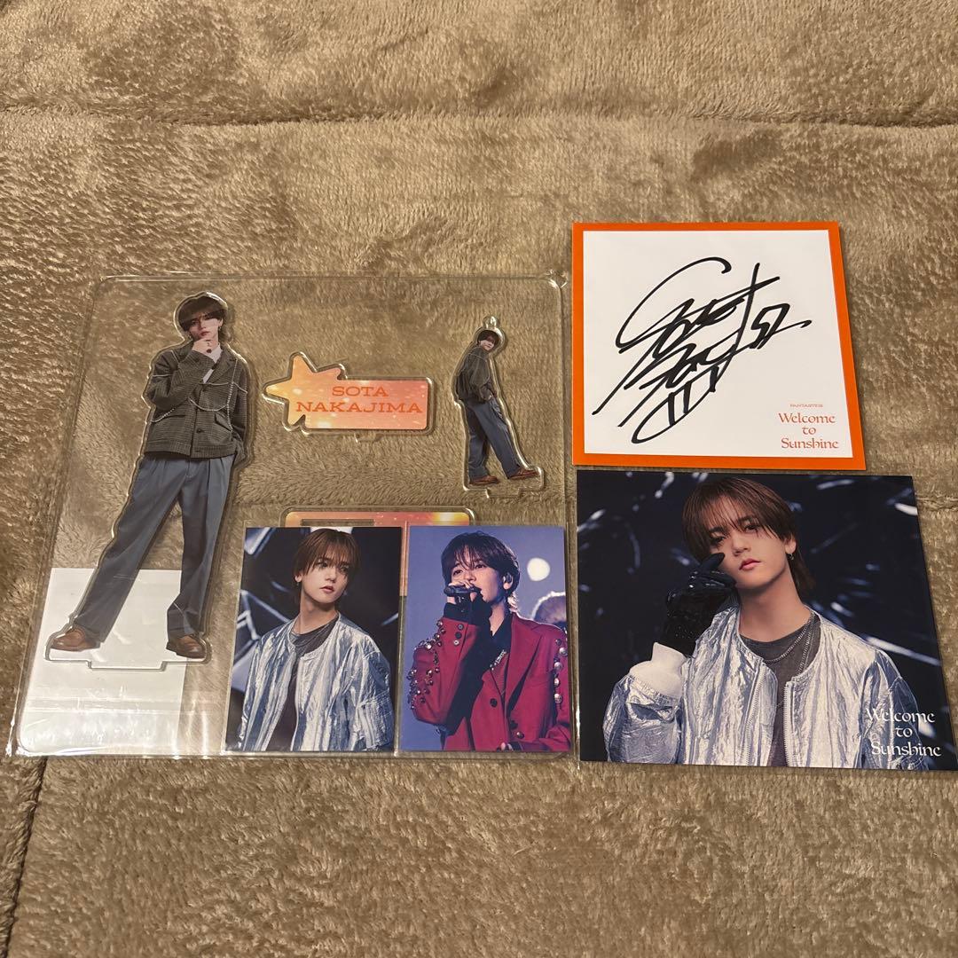FANTASTICS Welcome to Sunshine 中島颯太　トレカ FANTASTICS Welcome to Sunshine 中島颯太 トレカ - メルカリ