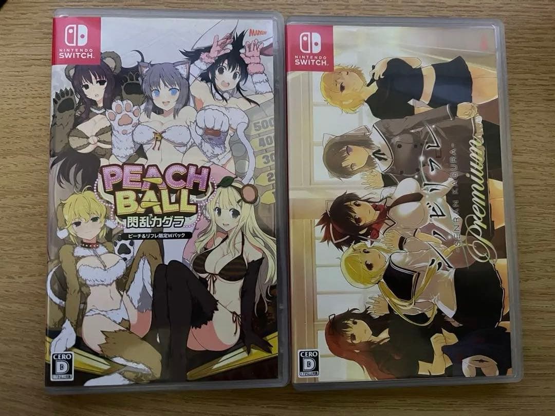 閃乱カグラ Switch ピーチ&リフレ限定Wパック 閃乱カグラ ピーチ＆リフレ限定Wパック≪HMV限定特典：描きおろしA4
