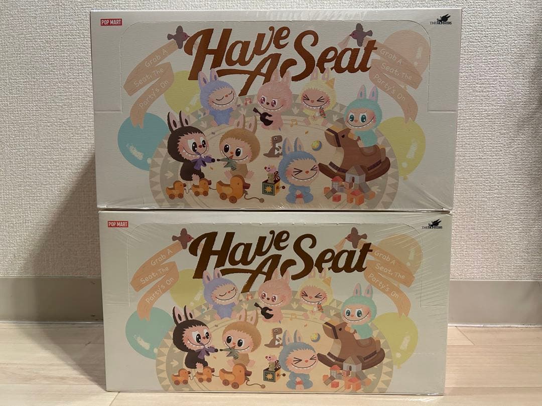 正規品 未開封 ラブブ have a seat アソートボックス 2箱 POP MART（ポップマート） 【正規品・即発送】 THE MONSTERS Have a