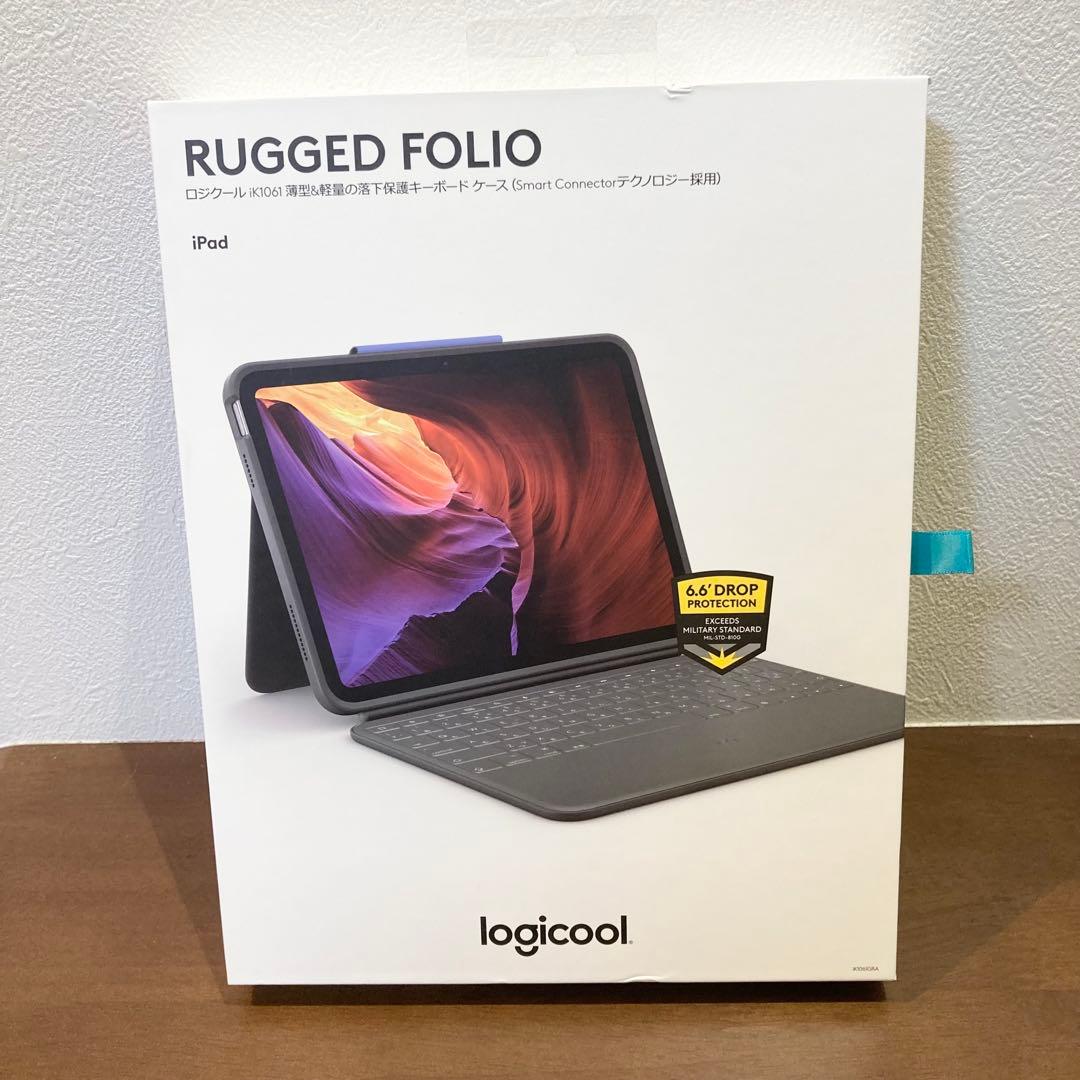 Logicool RUGGED FOLIO iPad用 第10世代 iK1061 Logicool Slim Folio Keyboard for iPad（第10世代） - Apple（日本）