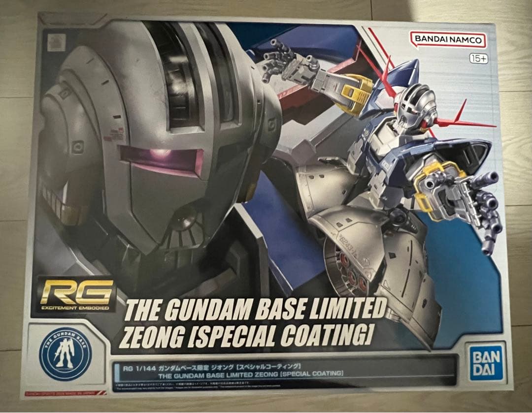 RG 1/144 ガンダムベース限定 ジオング クリアカラーのガンプラ「RG 1/144 ジオング」がガンダムベース限定で