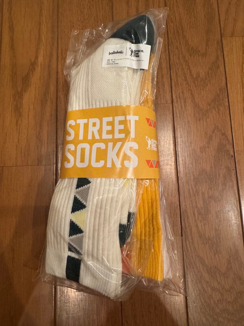 完売品！ ボーラホリック ballaholic 靴下 ソックス Ballaholic B Socks (volt/black) ボーラホリック ソックス