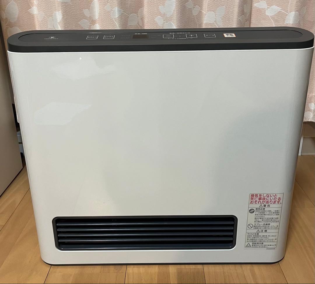 【美品】 都市ガス　大阪ガス　ノーリツ　ガスファンヒーター　GFH-4001S 未使用 ノーリツ GFH-4001S ガスファンヒーター LPガス コード3m付
