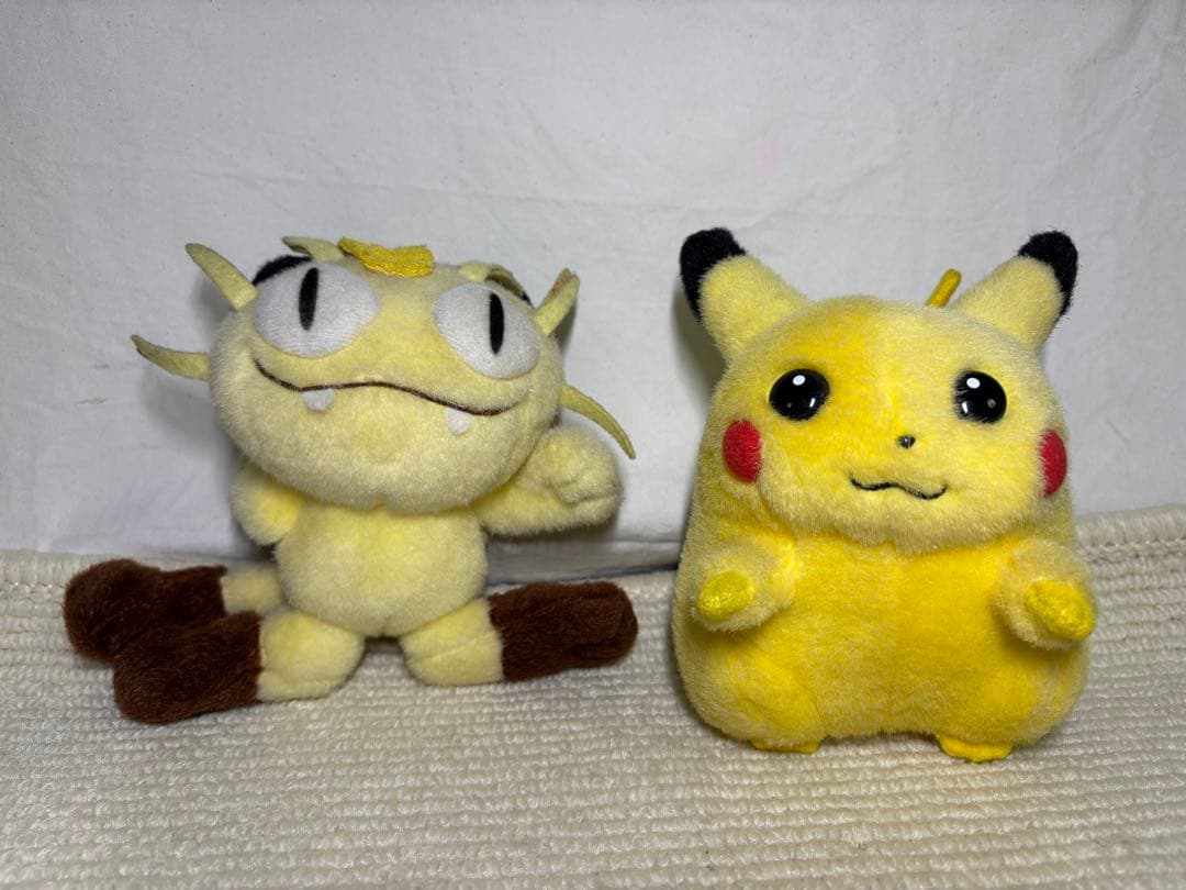 ポケモン ピカチュウ ニャース ぬいぐるみ 初期 初代 TOMY トミー TOMY (トミー) Nintendo（ニンテンドー）ぬいぐるみ 初期ピカチュウ 90