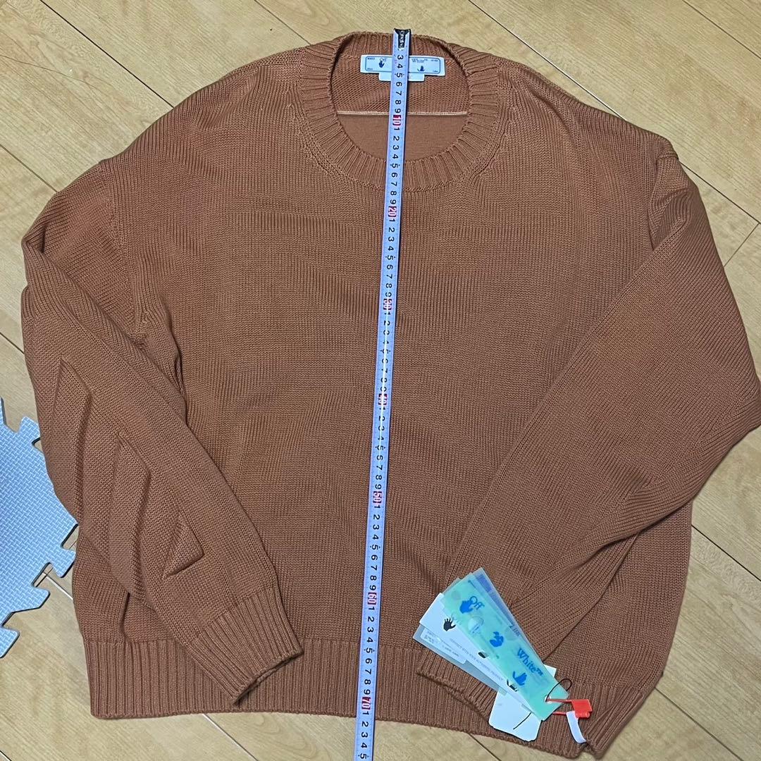 offwhite バックアローエンボスニット シュプリーム - メルカリ