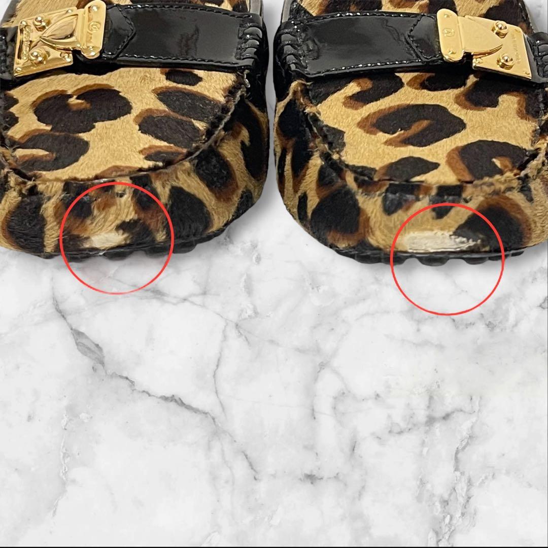 818様専用 LOUIS VUITTON ヒョウ柄 ドライビングシューズ