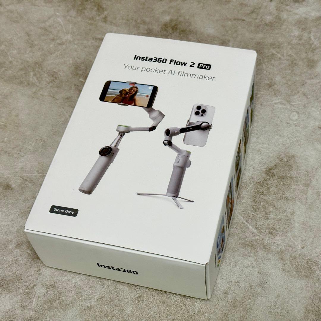 Insta360 Flow 2 Pro Aiによる追跡撮影 スマホジンバル 楽天市場】Insta360 Flow 2 - スマートフォン用ジンバル 折りたたみ式