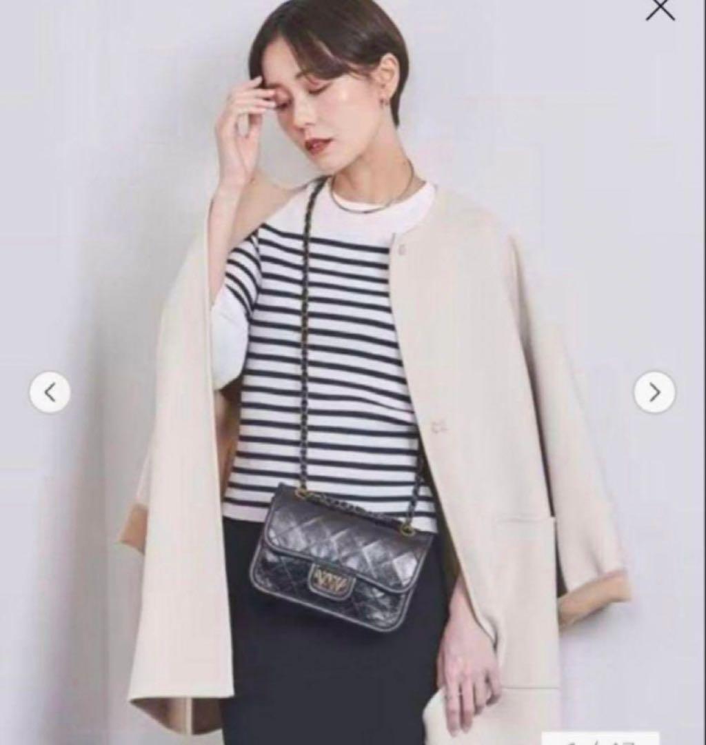 p*e様 UNITED ARROWS　バイカラー リバー　ミドルコート バイカラー リバー ミドルコート（UNITED ARROWS）｜ルミネの