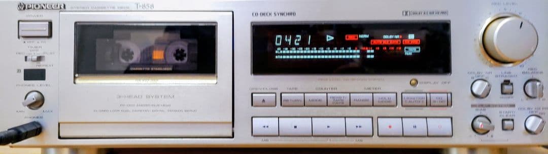 pioneer T-858 3ヘッド【完動品】 値下げ！ pioneer T-858 3ヘッド 完動品 再再値下げ！ - メルカリ