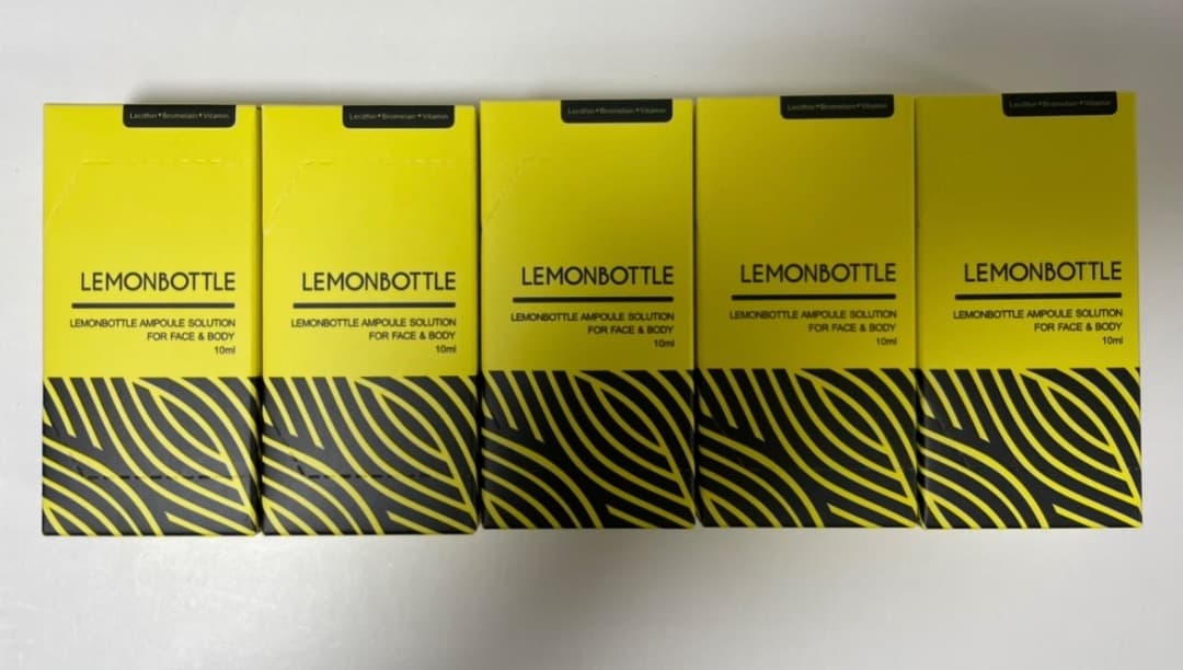 【即日発送・韓国で人気沸騰】リピ　レモンボトル 5本ホームケアキットプレゼント リピ数量限定レモンボトル10ml 5本ホームケアキットプレゼント K リピ