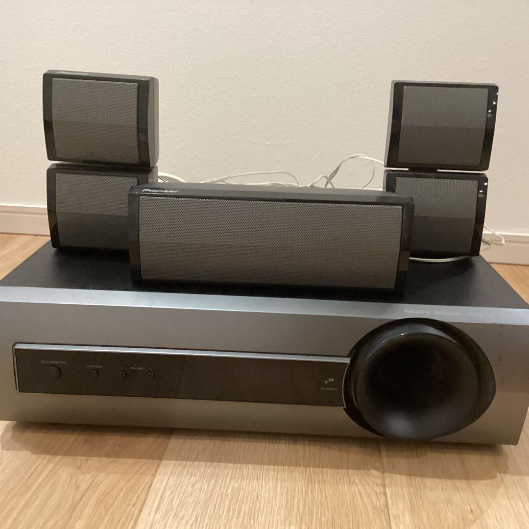 pioneer 5.1CH サラウンドシステム SA-SWR35 HDMI付き