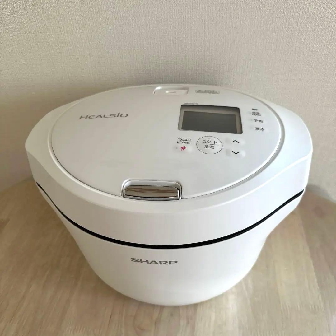 SHARP シャープ HEALSIO ホットクックKN-HW24G-W ホワイト Amazon | SHARP ヘルシオ ホットクック KN-HW24H-W（プレミアム