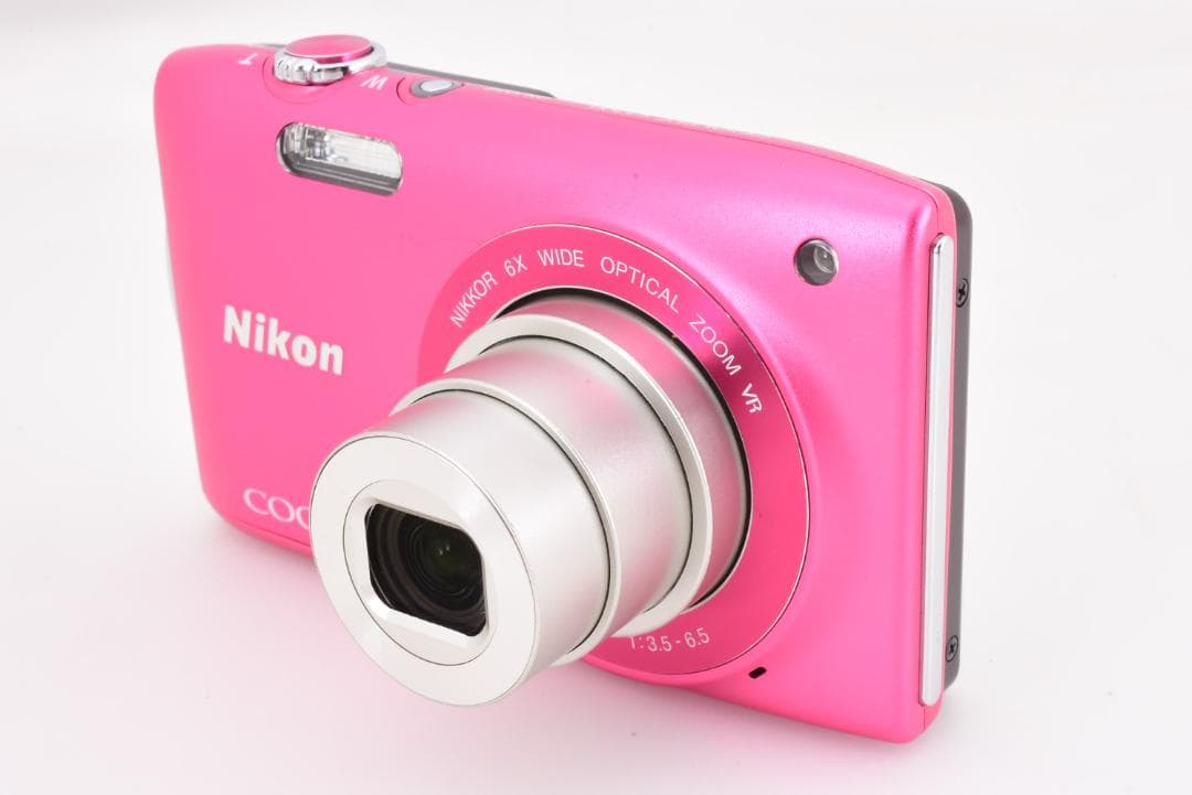 完動品】Nikon COOLPIX S3300 ピンク デジカメ 動作確認済 - メルカリ