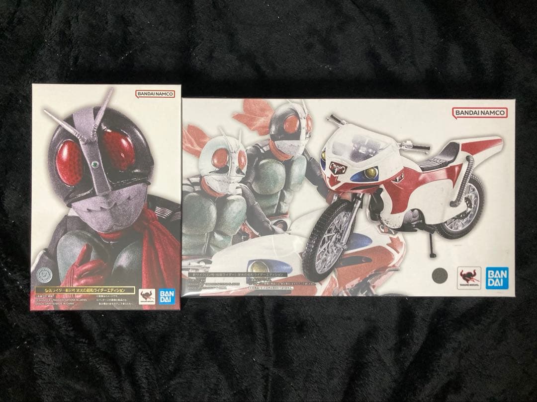 未開封仮面ライダー新2号　新サイクロン号栄光の昭和ライダーエディション 簡易レビュー】S.H.Figuarts 新サイクロン号 栄光の昭和ライダー