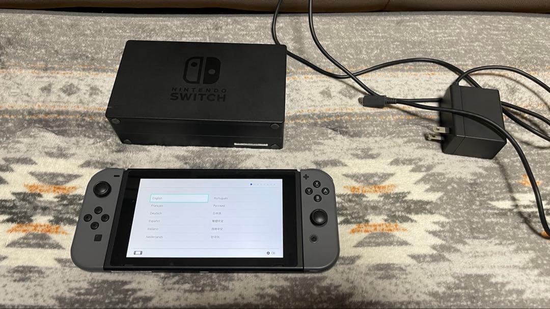 ニンテンドースイッチ本体 初期化済品 S35 Nintendo Switch 初期化済 本体のみ 動作確認済み ニンテンドー
