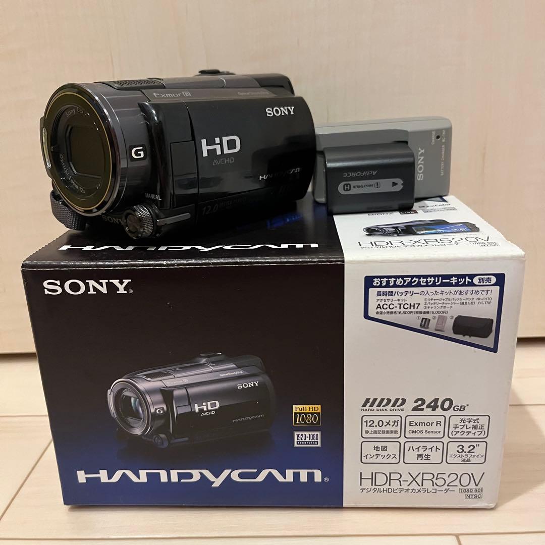 SONY ハンディカメラ ビデオカメラ HDR-XR520V Amazon.co.jp: SONY デジタルHDビデオカメラレコーダー ハンディーカム