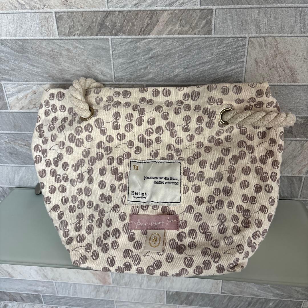 herlipto HLT Cherry Tote Bag - メルカリ