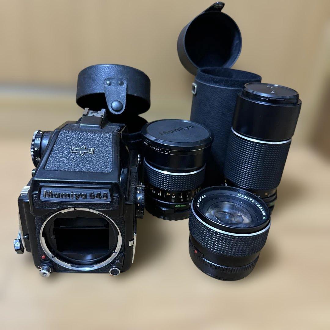 Mamiya 645 中判カメラ レンズ付き マミヤ(MAMIYA)|中判カメラ/レンズセット|【ハードオフ公式通販】オフ