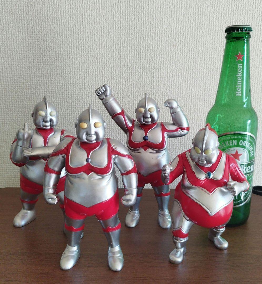 人気　可愛い　チームデブトラマン　ぽっちゃり　特撮　ソフビ