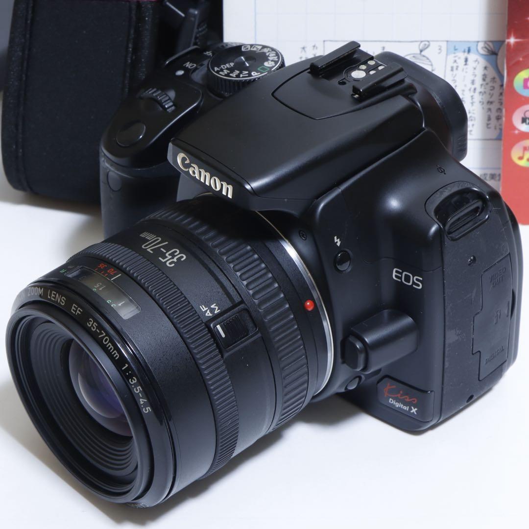 ★スマホに送れる一眼レフ★定番機!!★キャノン EOS Kiss Xセット ☆スマホに送れる一眼レフ☆キャノン EOS Kiss XISセット - メルカリ