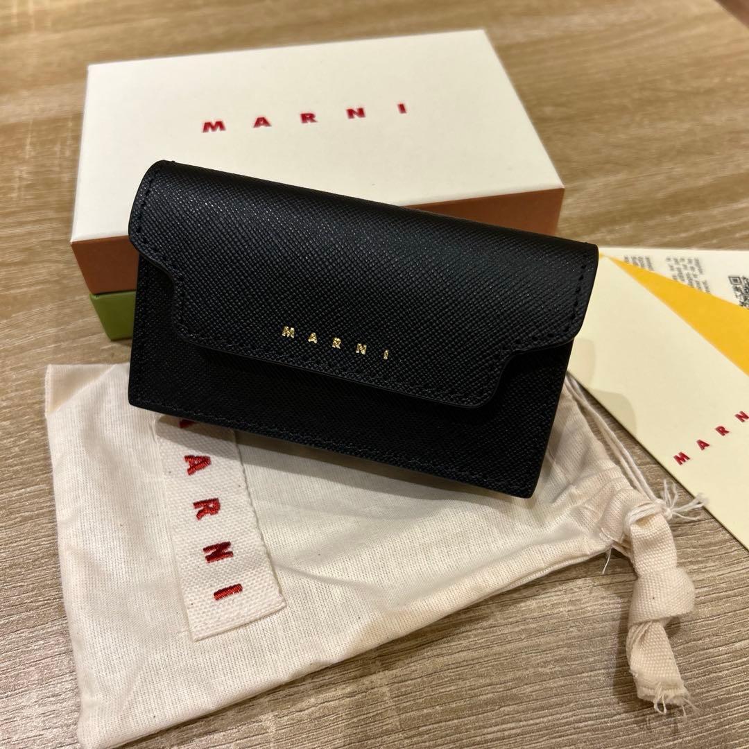MARNI マルニ　名刺入れ　カードケース マルニ Marni 名刺入れ カードケース PVC レッド | YOKOAUNTY
