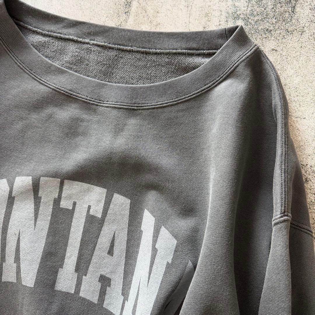 新品 タグ類無 Whim Gazette ピグメントロゴウラケプルオーバー DG