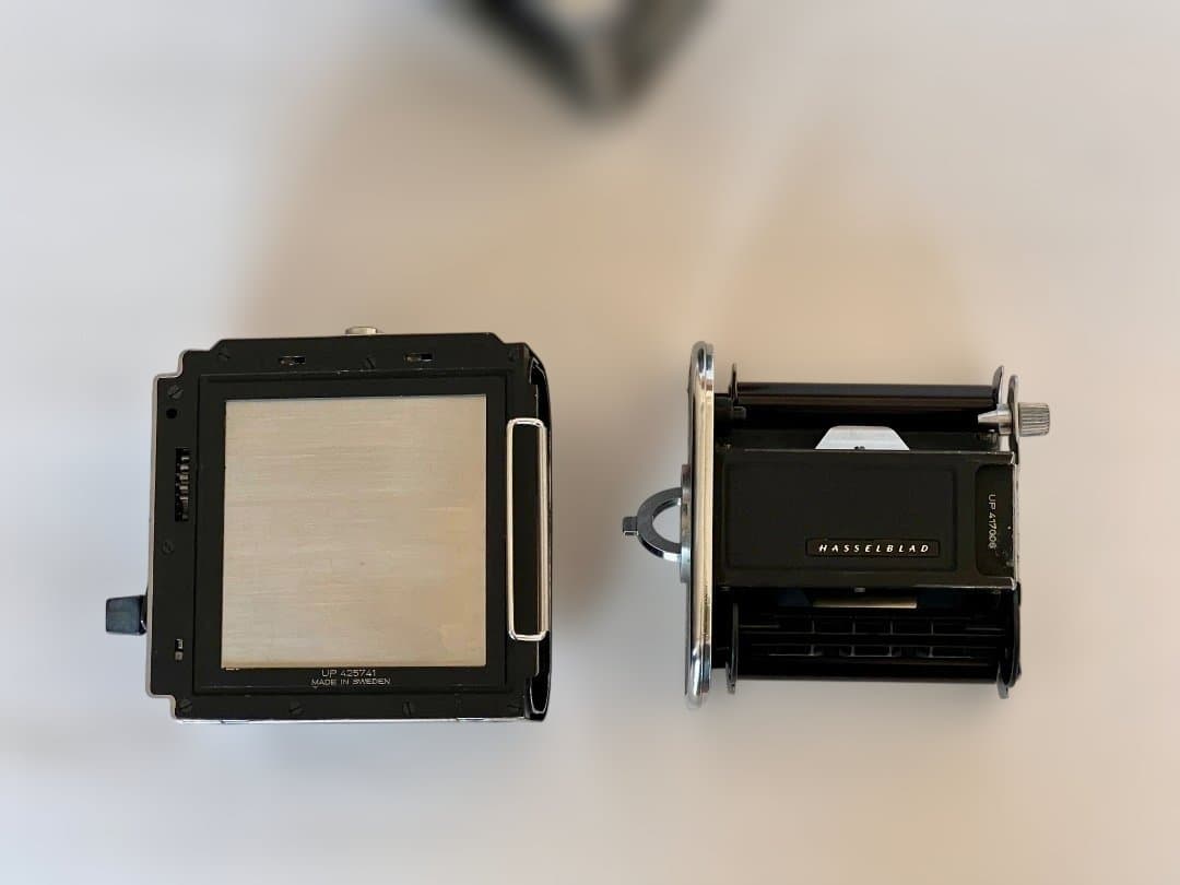 HASSELBLAD 500C/M ボディ A12マガジン ポラバック付き - メルカリ