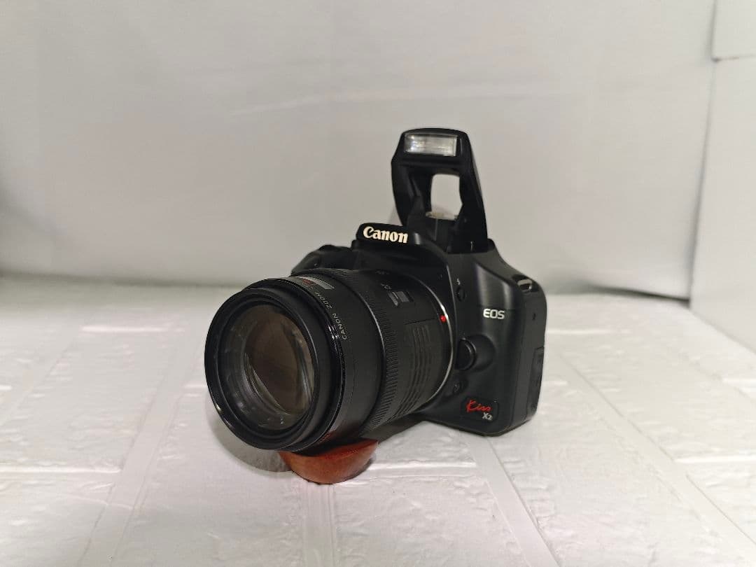 Canon EOS X2デジタル一眼レフカメラセット❗初心者必見❤️ Amazon.co.jp: Canon EOS Kiss X2 Double Zoom Kit for DSLR Camera