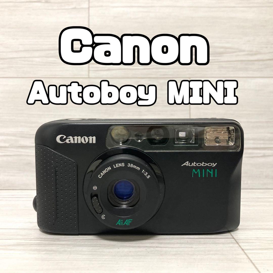 『動作確認済み』Canon Autoboy MINIコンパクトフィルムカメラ Canon Autoboy Minit Tの使い方 | Totte Me Camera