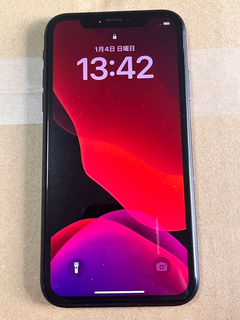 iPhone XR 64GB ブラック　本体のみSIMフリー iPhone XR 64GB ブラック SIMフリー