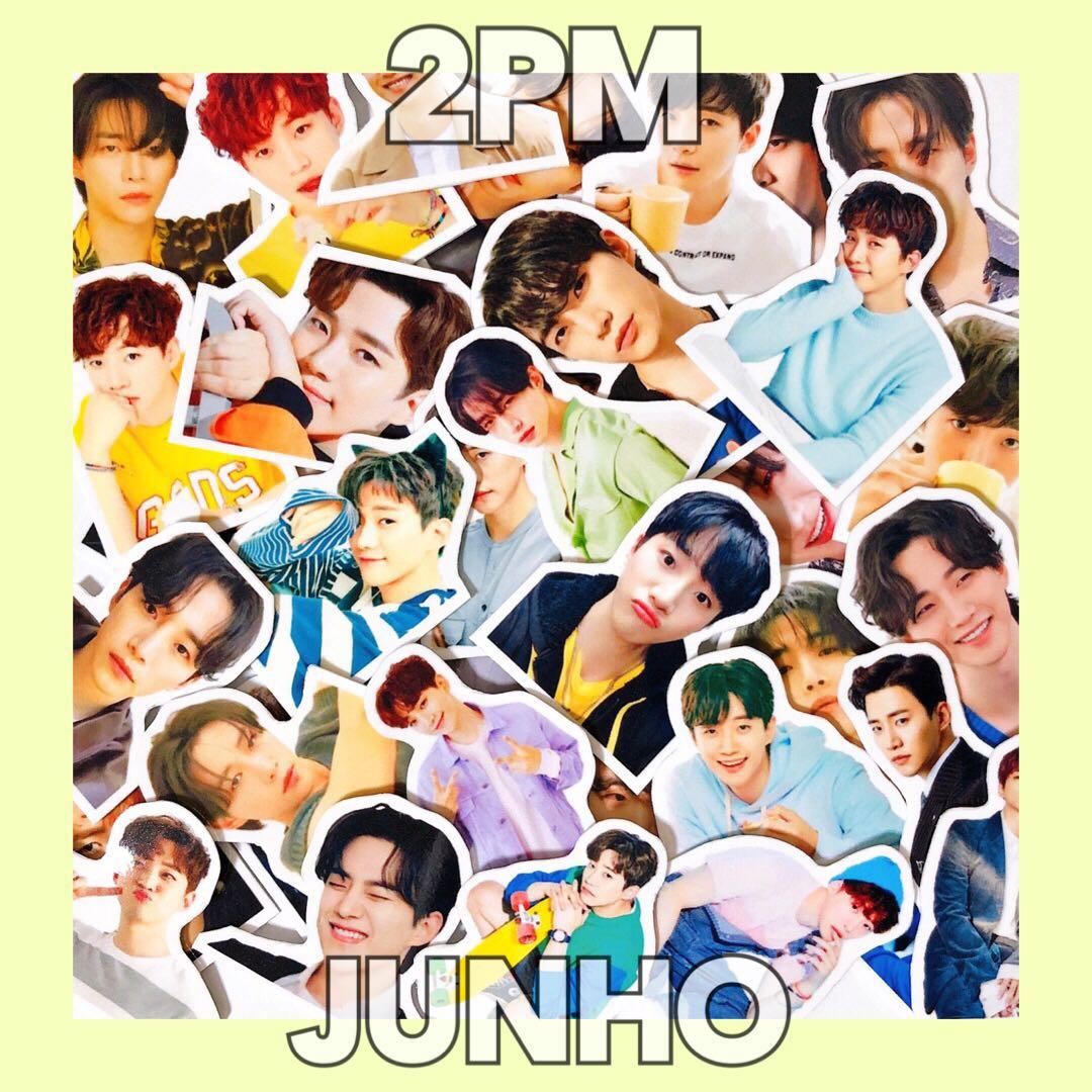 2PM ジュノ フレークシール 36枚入り - メルカリ