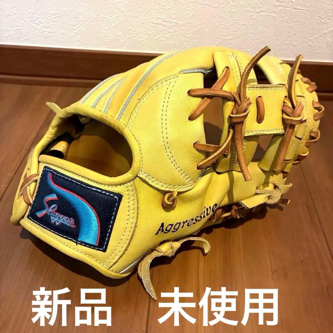 限定品　未使用　職人の湯もみ型つけ済　スラッガー　軟式グローブ！ 即納！久保田スラッガー 型付け済みグラブ特集！！ 野球用品スワロー