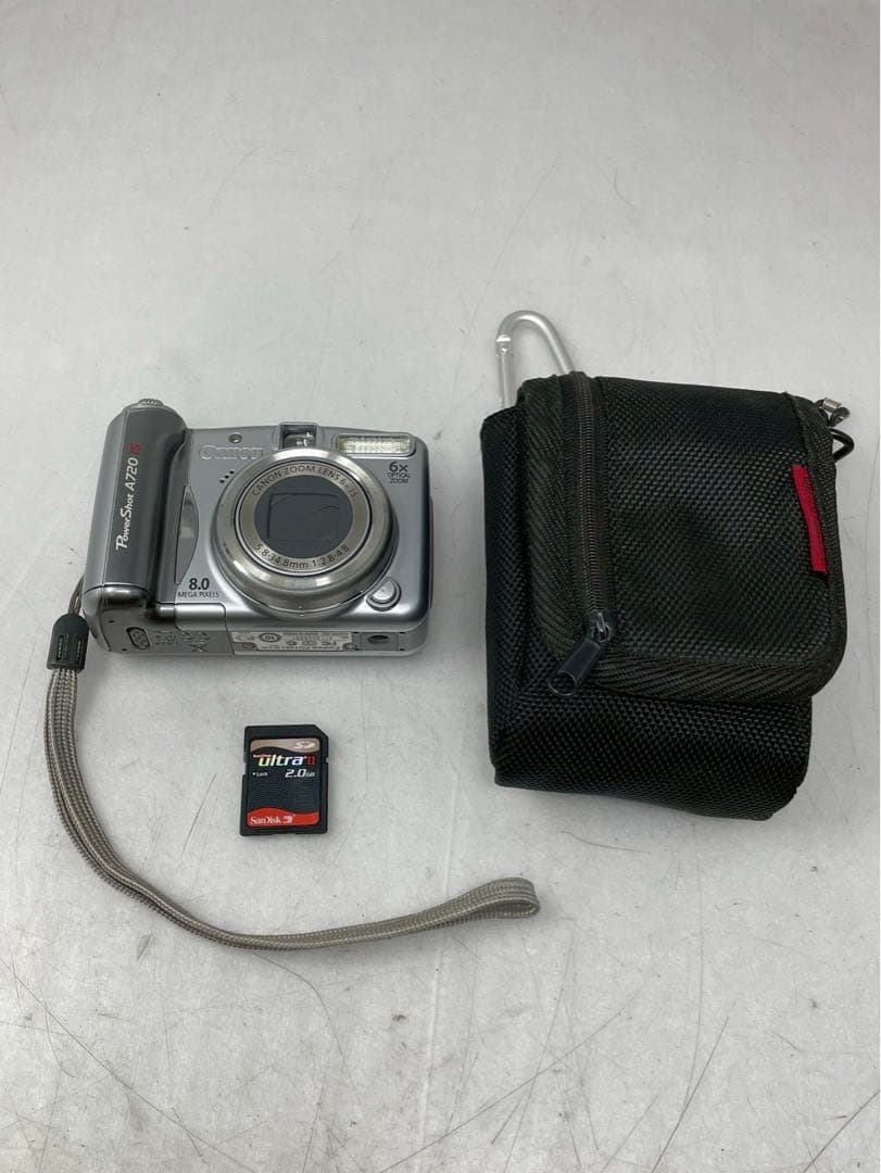 Canon PowerShot A720isコンパクトデジタルカメラpc1251 Canon PowerShot A720IS 8MP Digital Camera - Silver - TESTED! | eBay