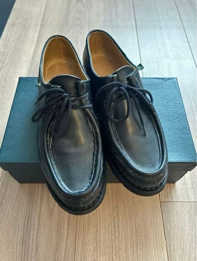 Paraboot 721204 黒 TG 5.5 楽天市場】Paraboot（パラブーツ）/MICHAEL ミカエル/721204【2025秋冬