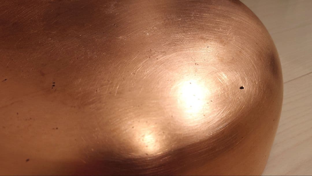 純銅製 業務用 大型 銅鍋 天ぷら鍋 35.5cm 板厚2mm 送料込み | 激安