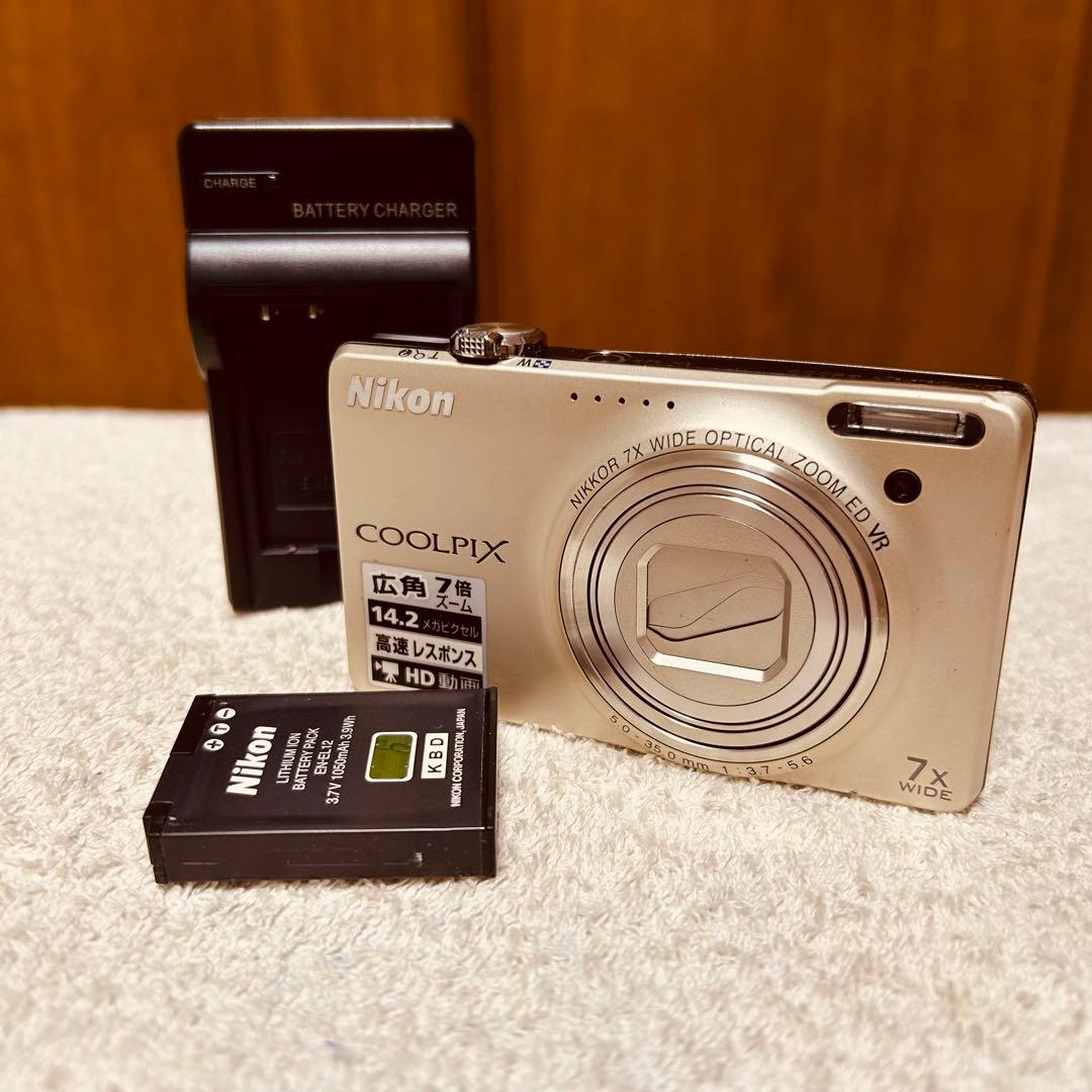 Nikon ニコン COOLPIX クールピクス S6000 オールドデジカメ Amazon | Nikon デジタルカメラ COOLPIX (クールピクス) S6000